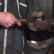 A u-joint style axle shaft.